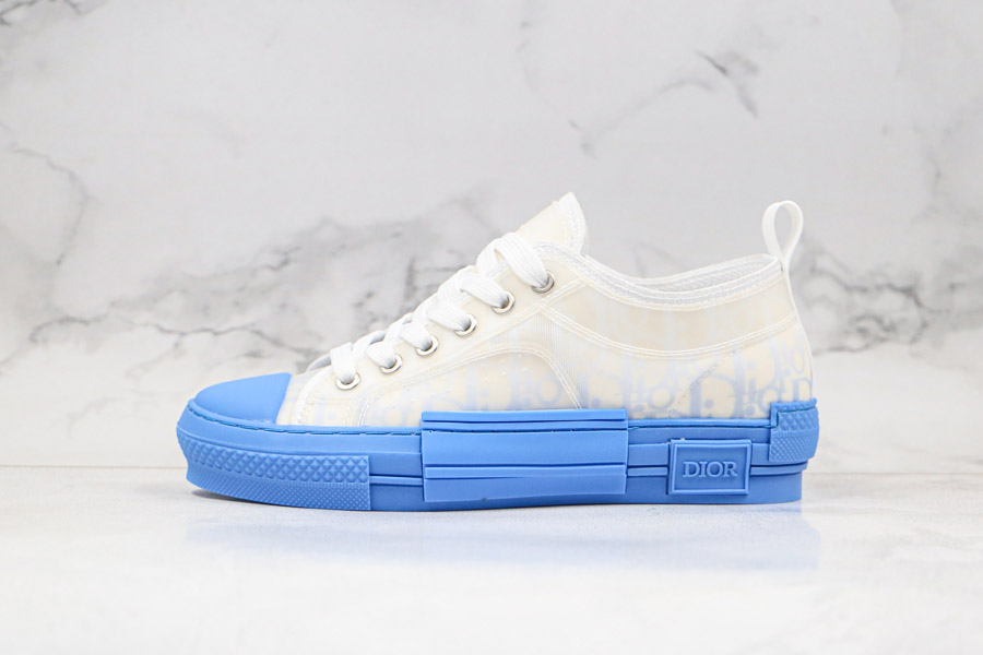 dior b23 low top gradient blue