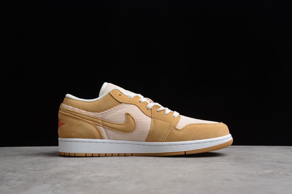 air jordan 1 low suede corduroy