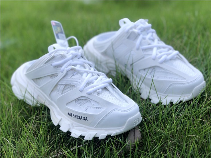 balenciaga track v1 white