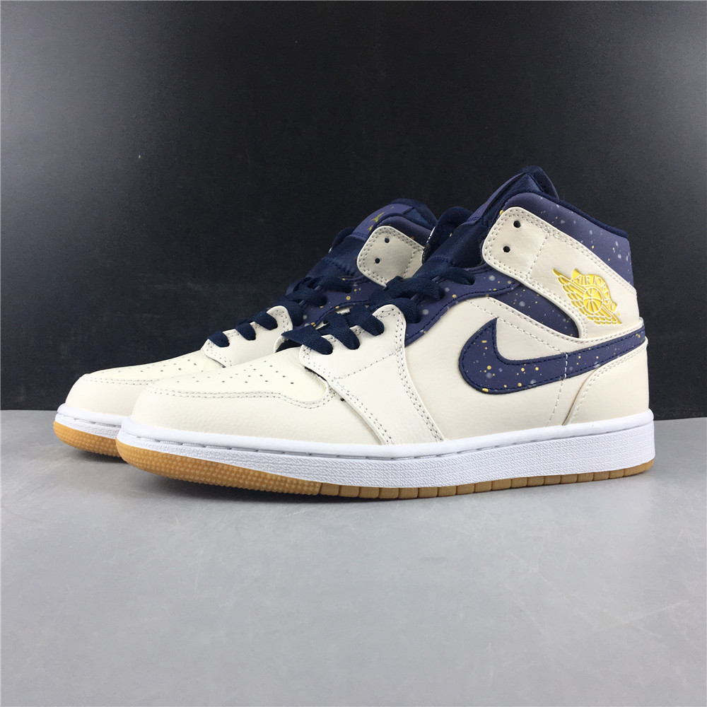 Air Jordan 1 Mid 'Jeter' AH6342-104 - KICKS CREW