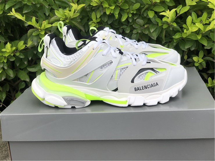 balenciaga track neon