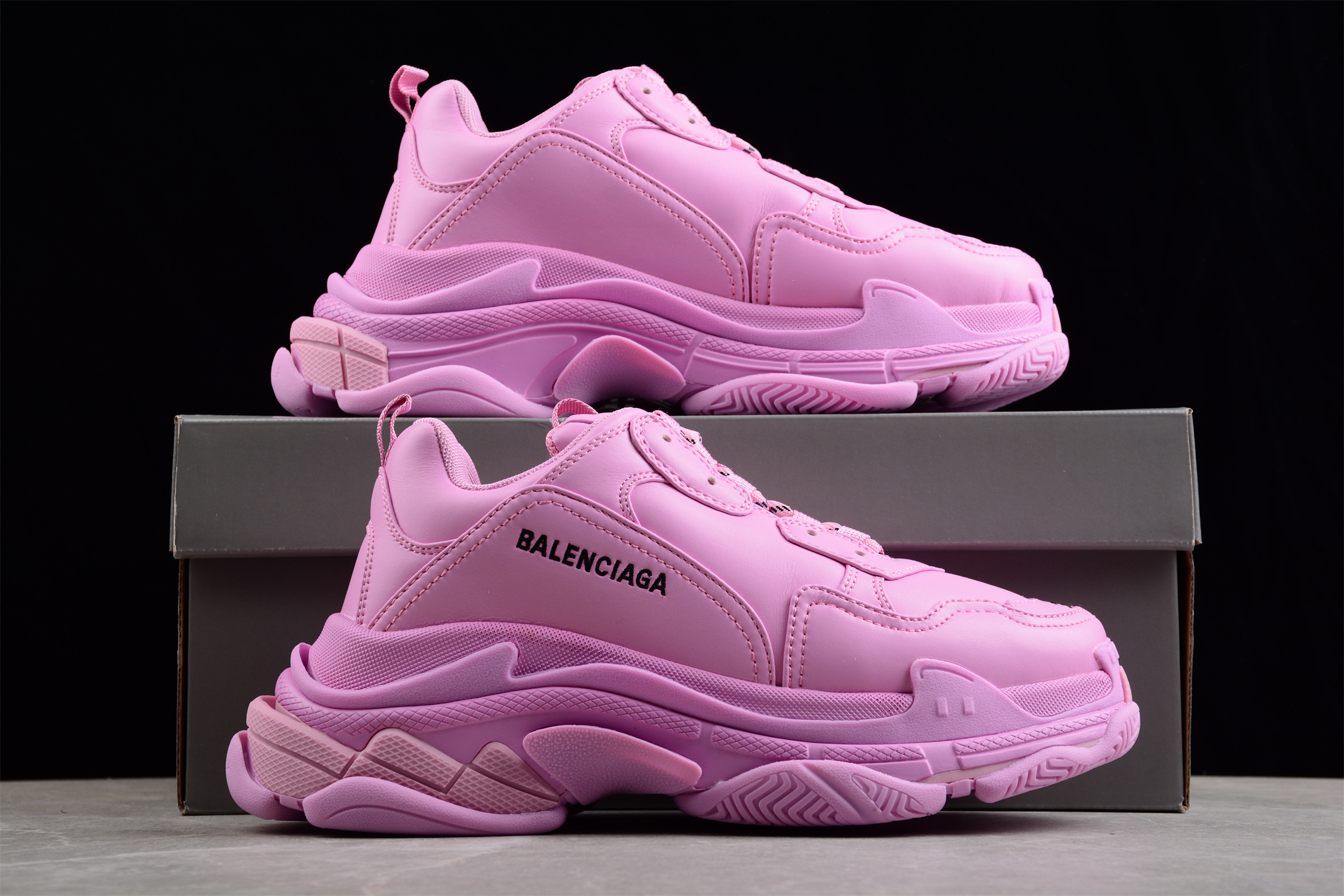 Balenciaga Triple S Sneaker - All Pink 524039-W1FC3-9023 , Flysneaker ...