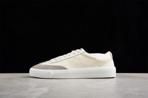 Dior B101 Sneaker - Cream Smooth Calfskin and Greige Nubuck DRB101-003