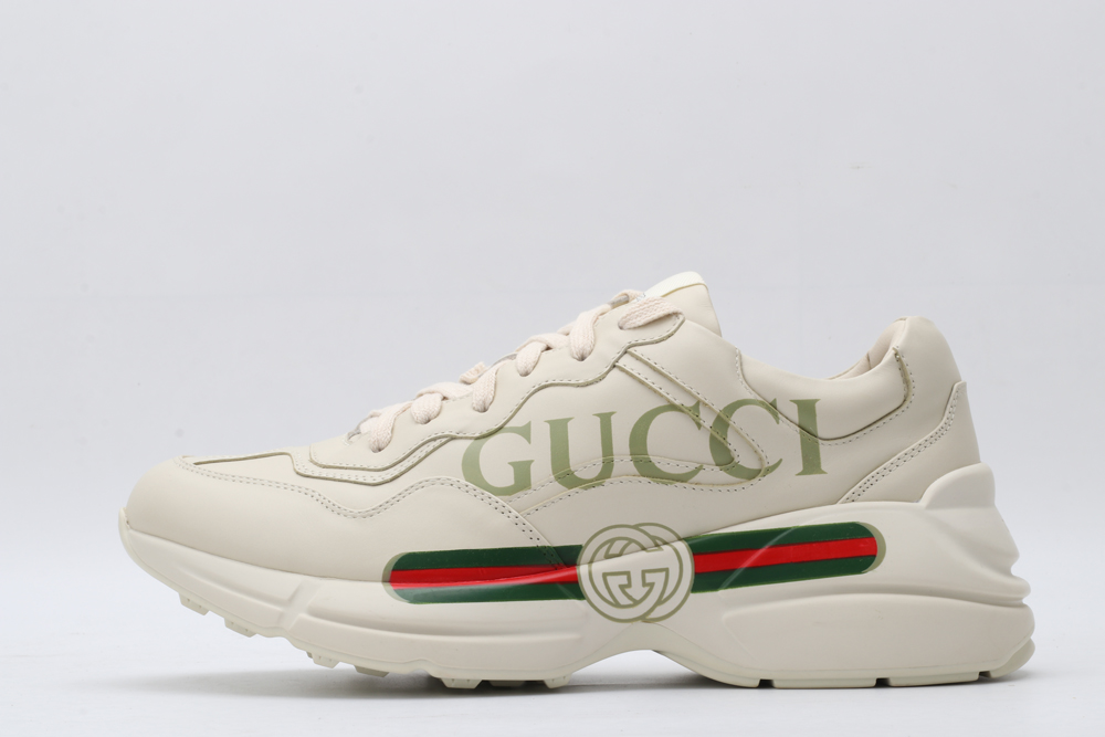 Gucci Rhyton Vintage Logo Sneaker Ivory 500877-DRW00-9522 , Perfect ...